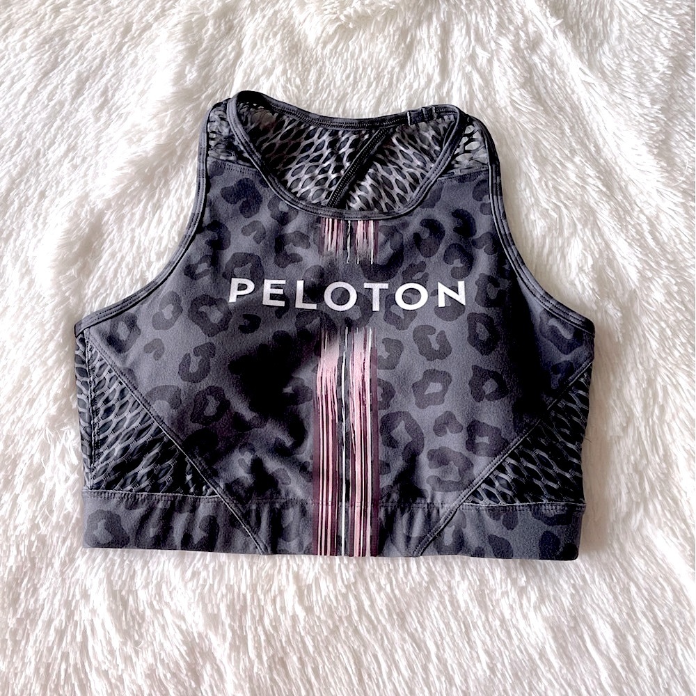 Peloton Leopard Print Sports Bra